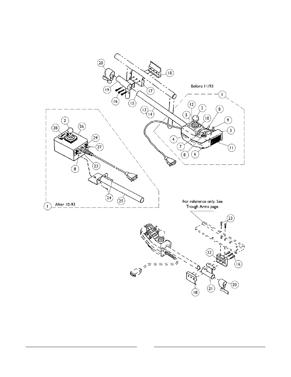 Mkiii arrow joystick and hardware | Invacare M3900 User Manual | Page 200 / 255