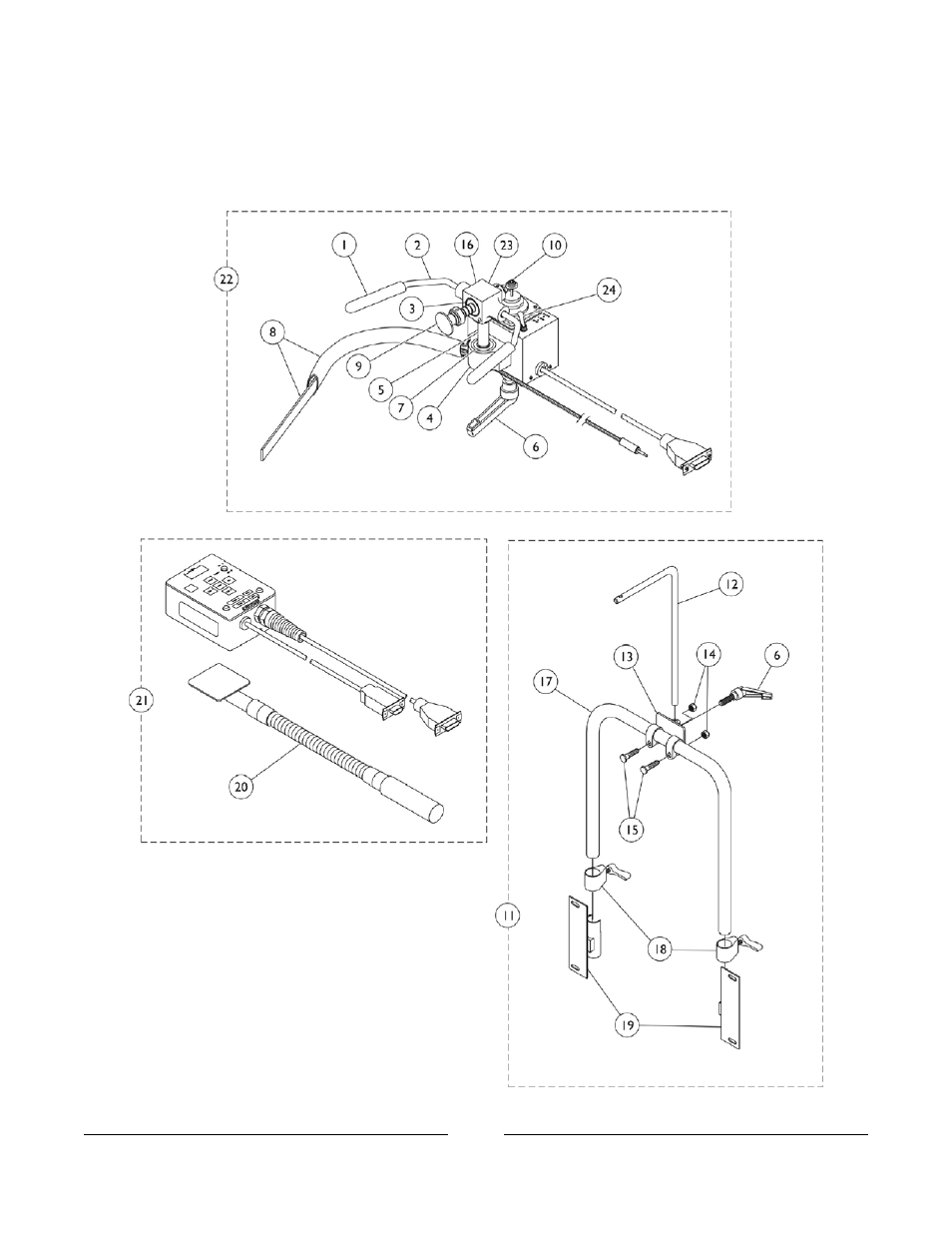 Mkiii r.i.m. head control and mounting hardware | Invacare M3900 User Manual | Page 219 / 255