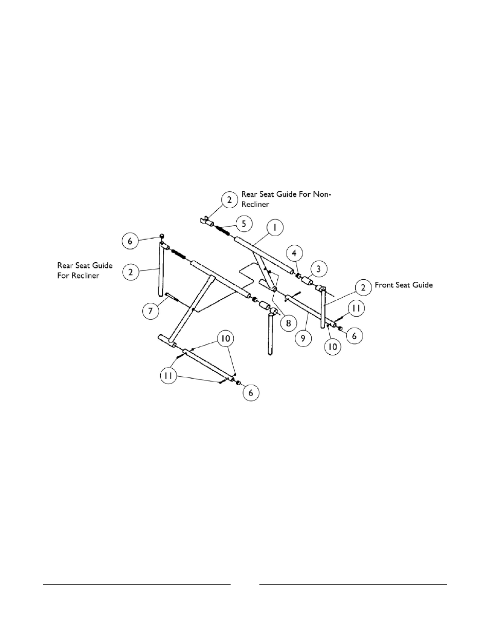 Crossbrace hardware | Invacare M3900 User Manual | Page 33 / 255