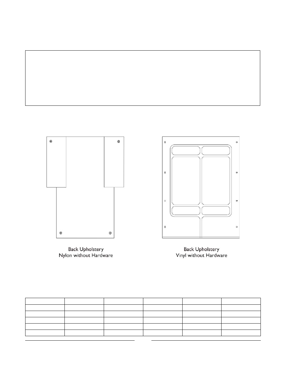 Back and headrest upholstery | Invacare M3900 User Manual | Page 54 / 255