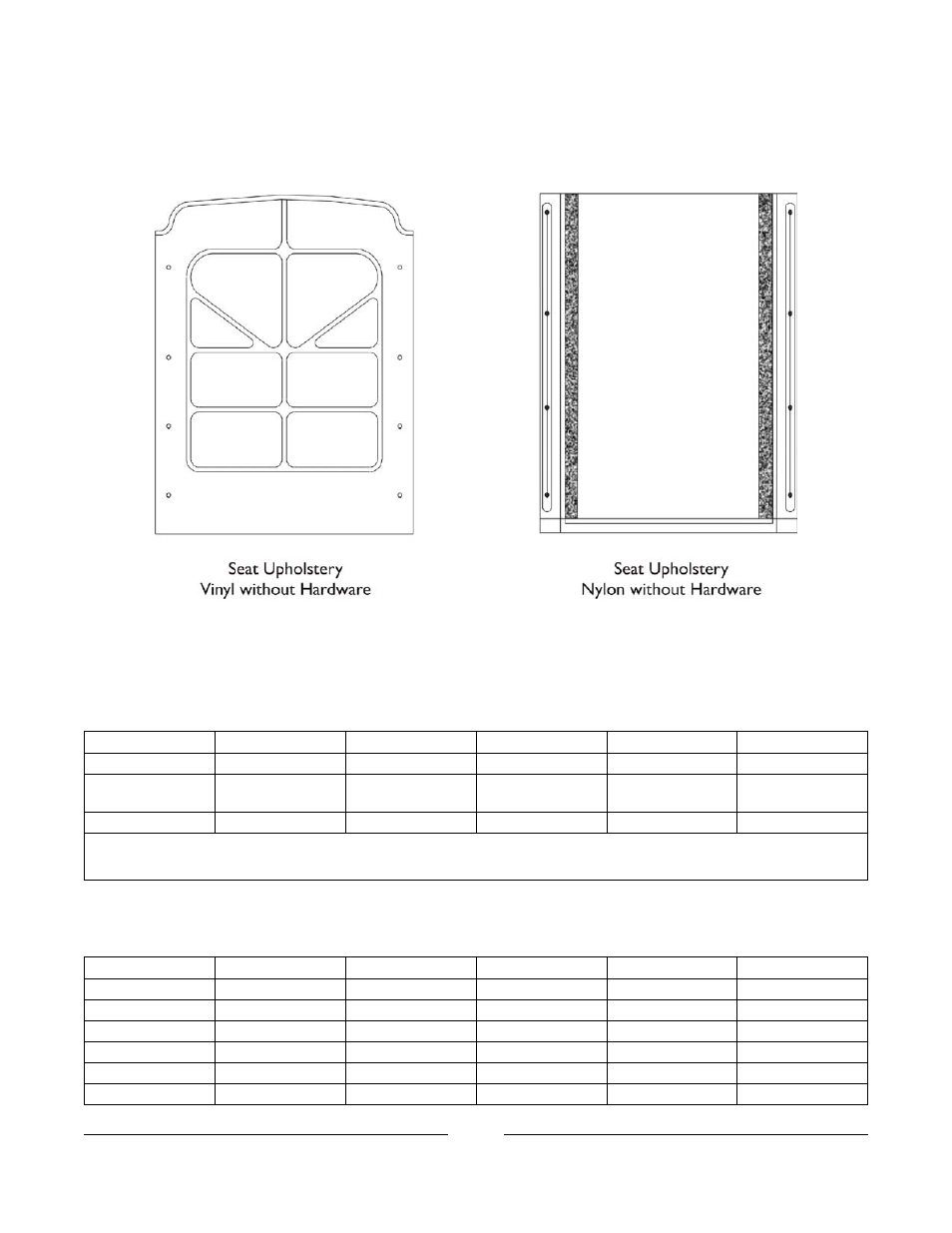 Seat upholstery | Invacare M3900 User Manual | Page 60 / 255