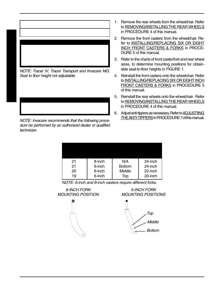 Invacare 9758 User Manual | Page 22 / 28