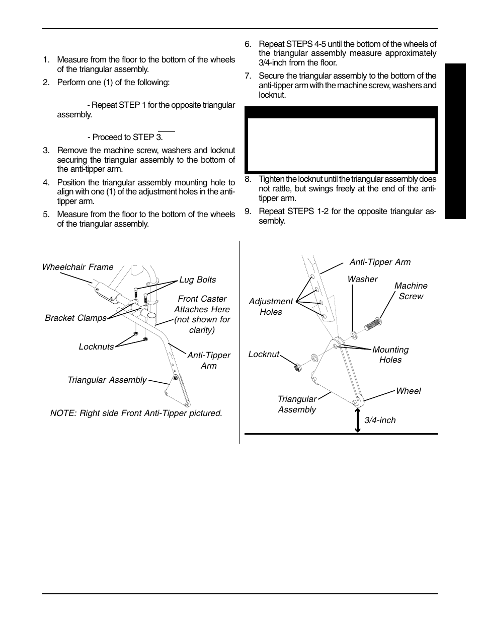 Invacare 9758 User Manual | Page 27 / 28