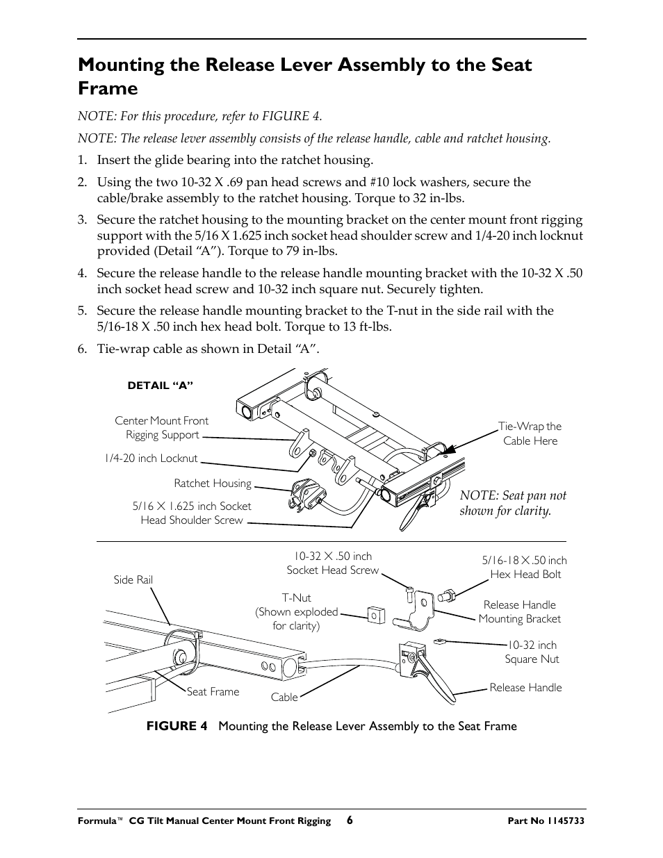 Invacare CTMT-F User Manual | Page 6 / 12