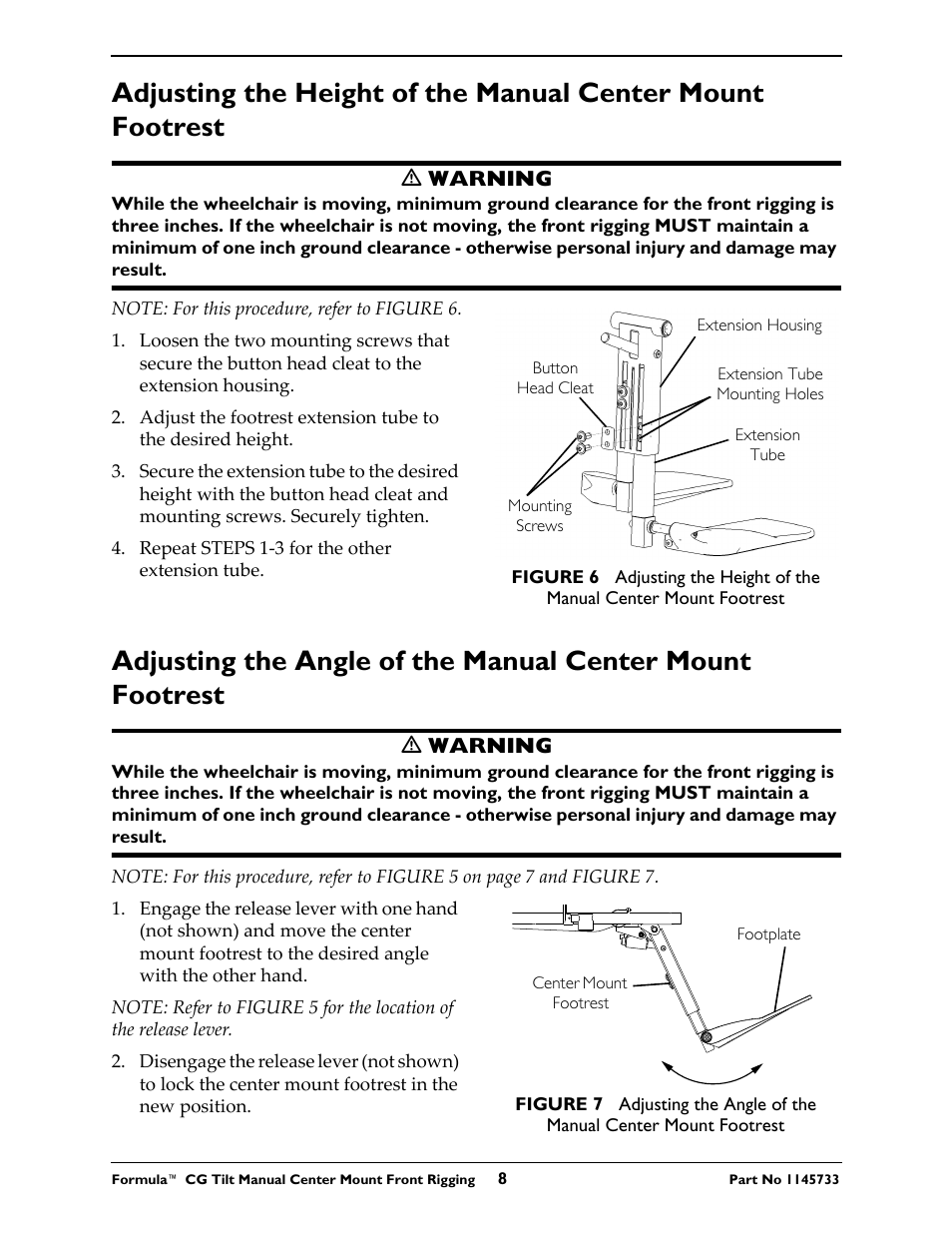 Invacare CTMT-F User Manual | Page 8 / 12