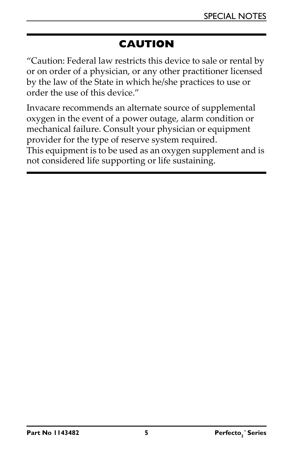 Caution | Invacare IRC5PO2V User Manual | Page 5 / 32