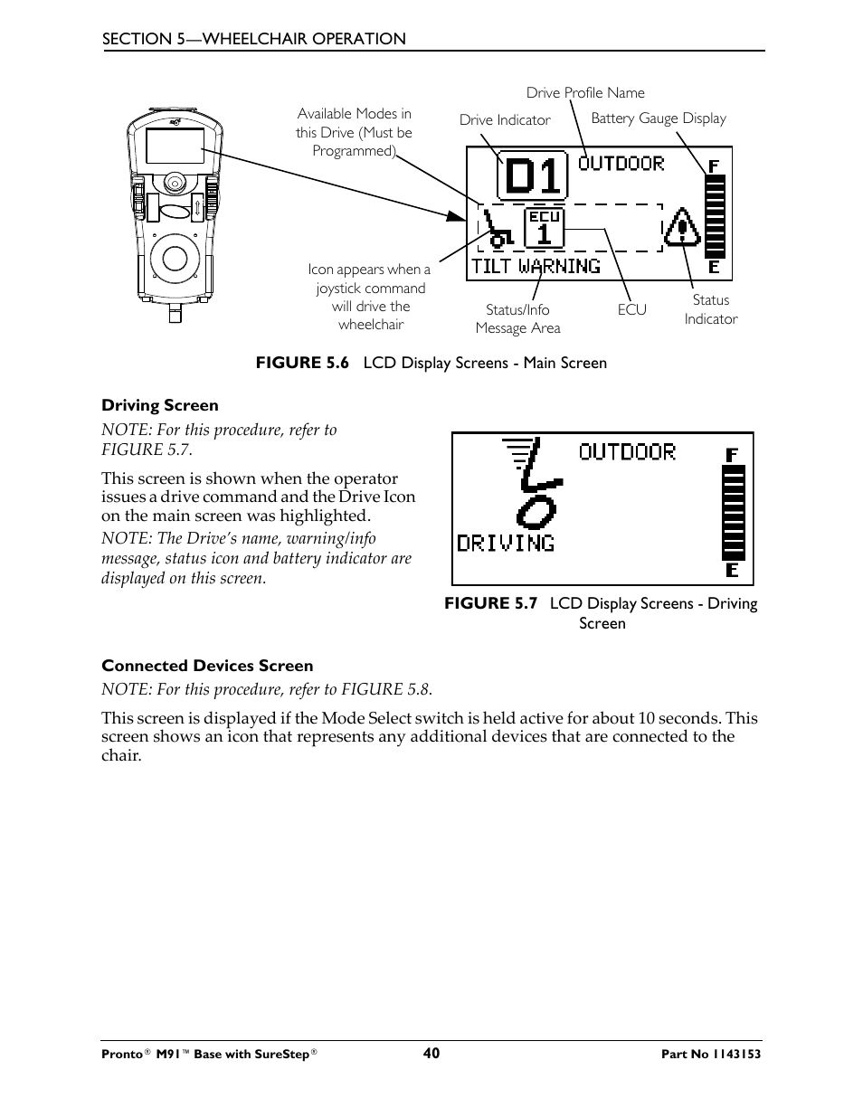 Invacare Wheelchair Pronto M91 Base User Manual | Page 40 / 76