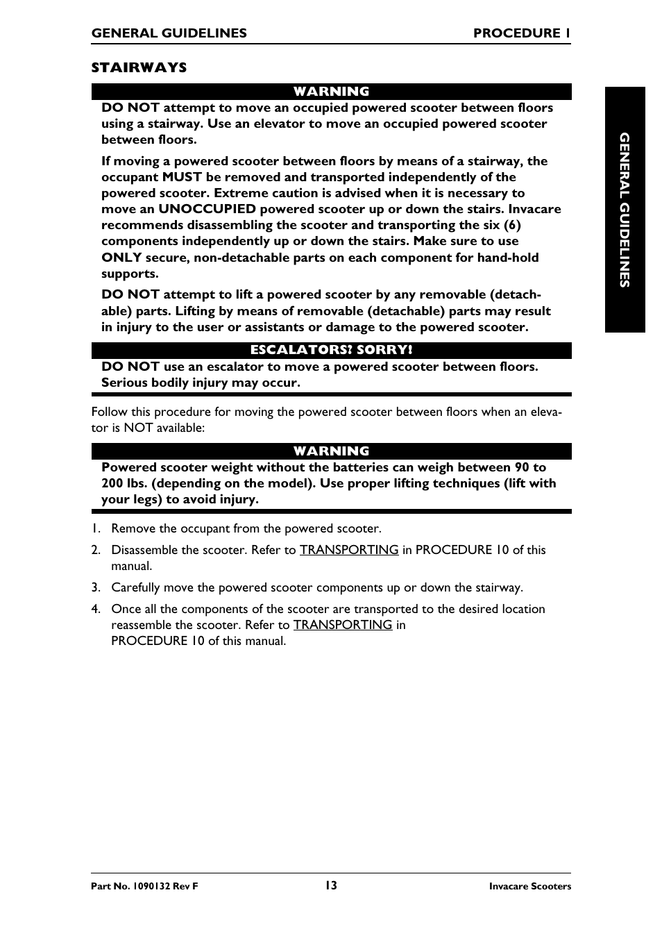 Invacare LYNX LX-3PLUS  EU User Manual | Page 13 / 64
