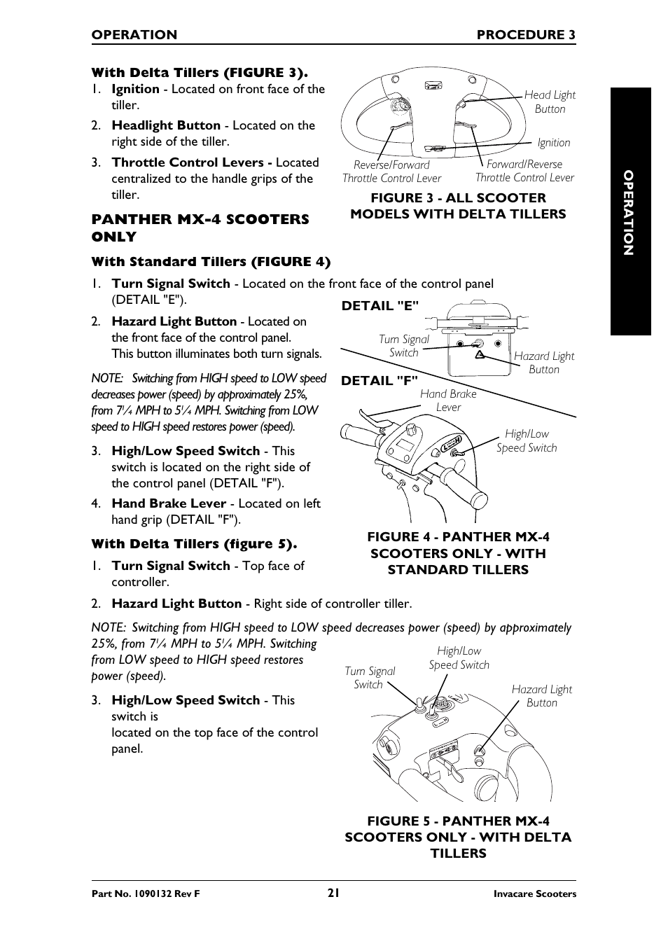 Invacare LYNX LX-3PLUS  EU User Manual | Page 21 / 64