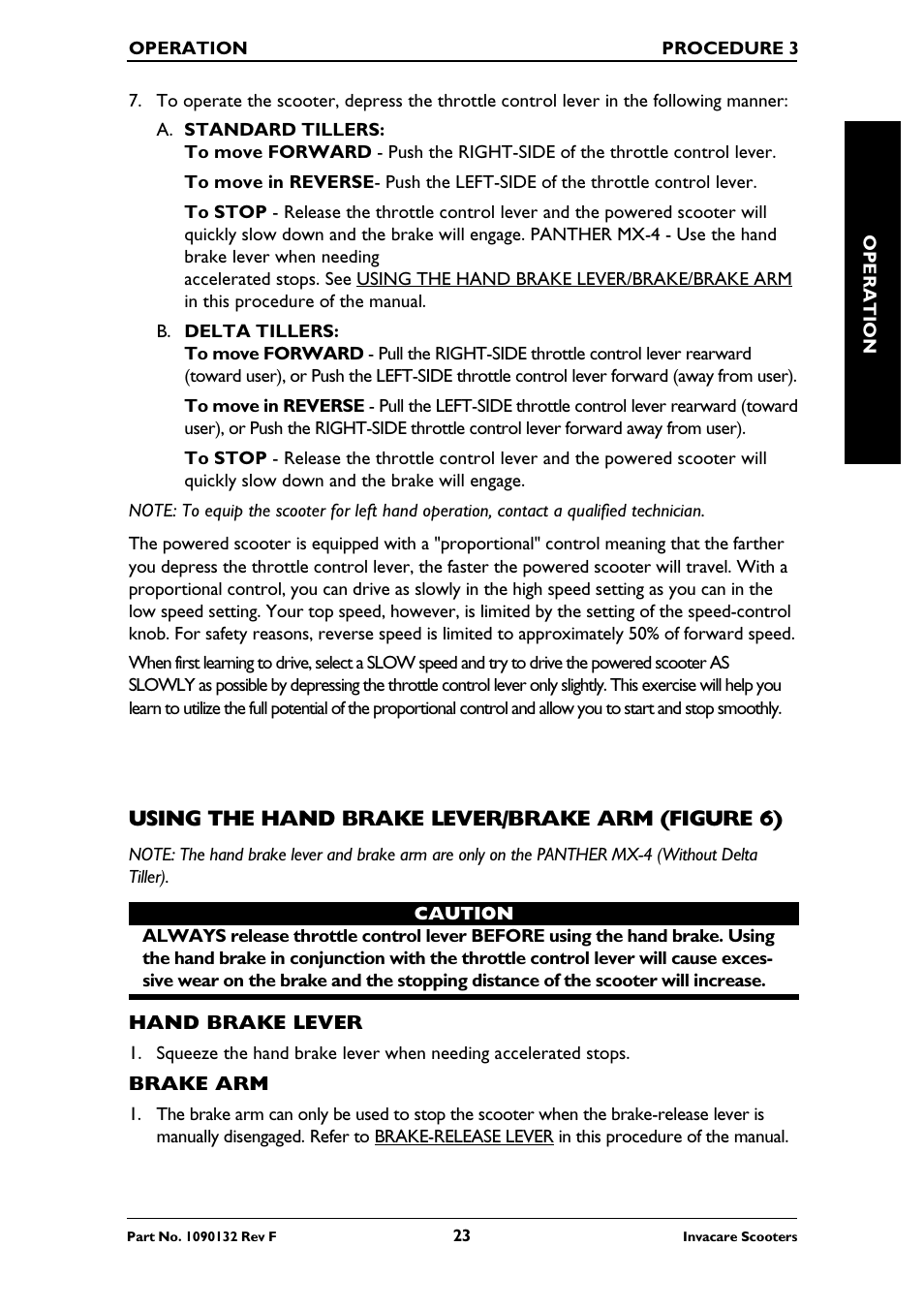 Invacare LYNX LX-3PLUS  EU User Manual | Page 23 / 64