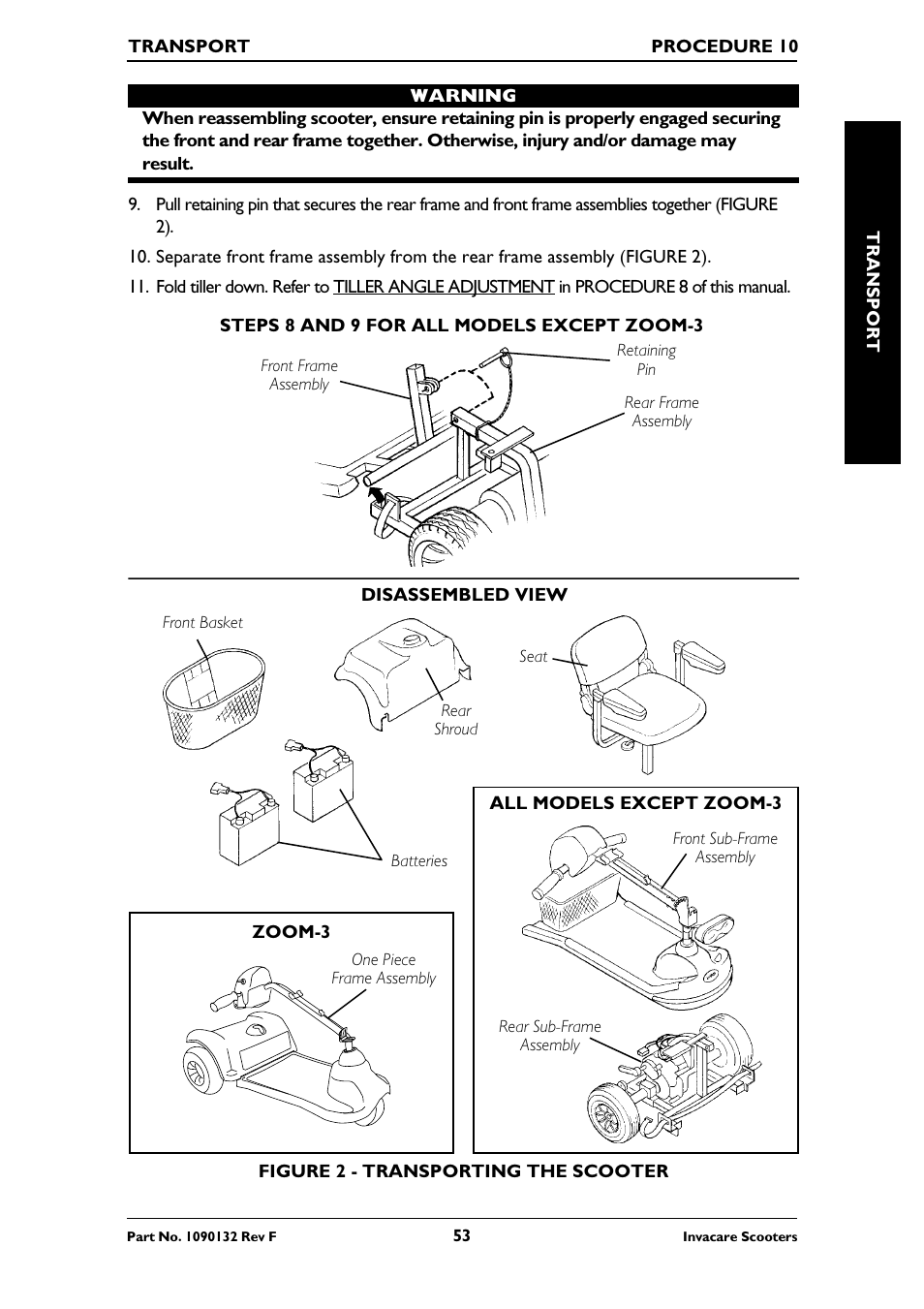 Invacare LYNX LX-3PLUS  EU User Manual | Page 53 / 64