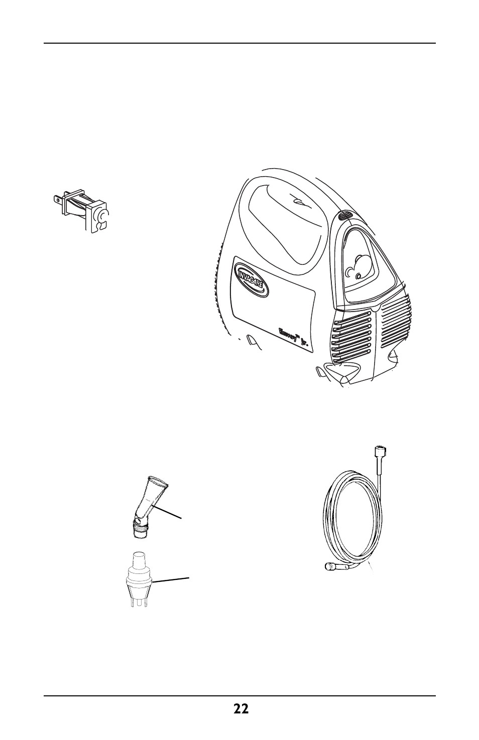 Invacare IRC1001 User Manual | Page 22 / 44