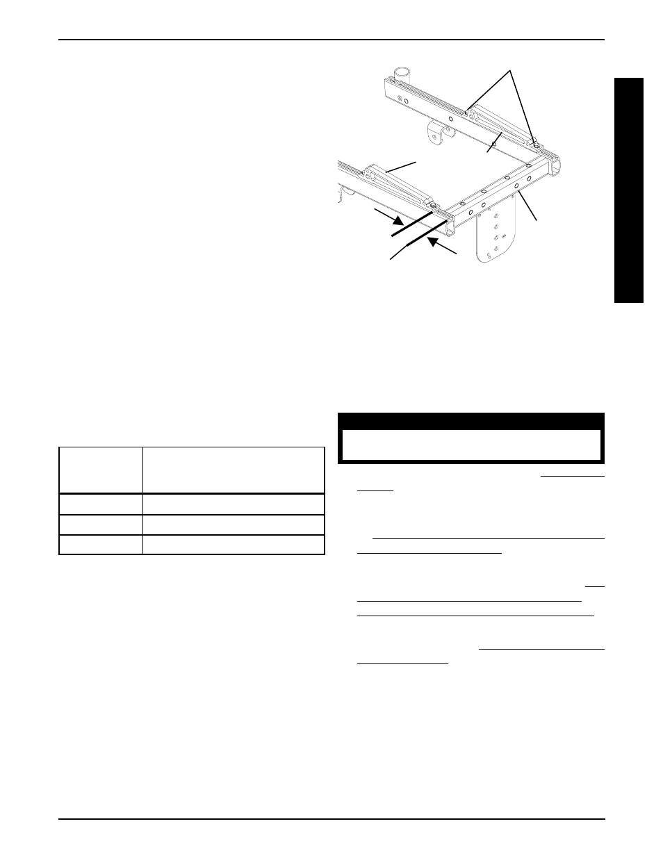 Adjusting weight distribution (figure 13), Installing 90, Footboard (figure 14) | Invacare ARROW MWD User Manual | Page 101 / 108