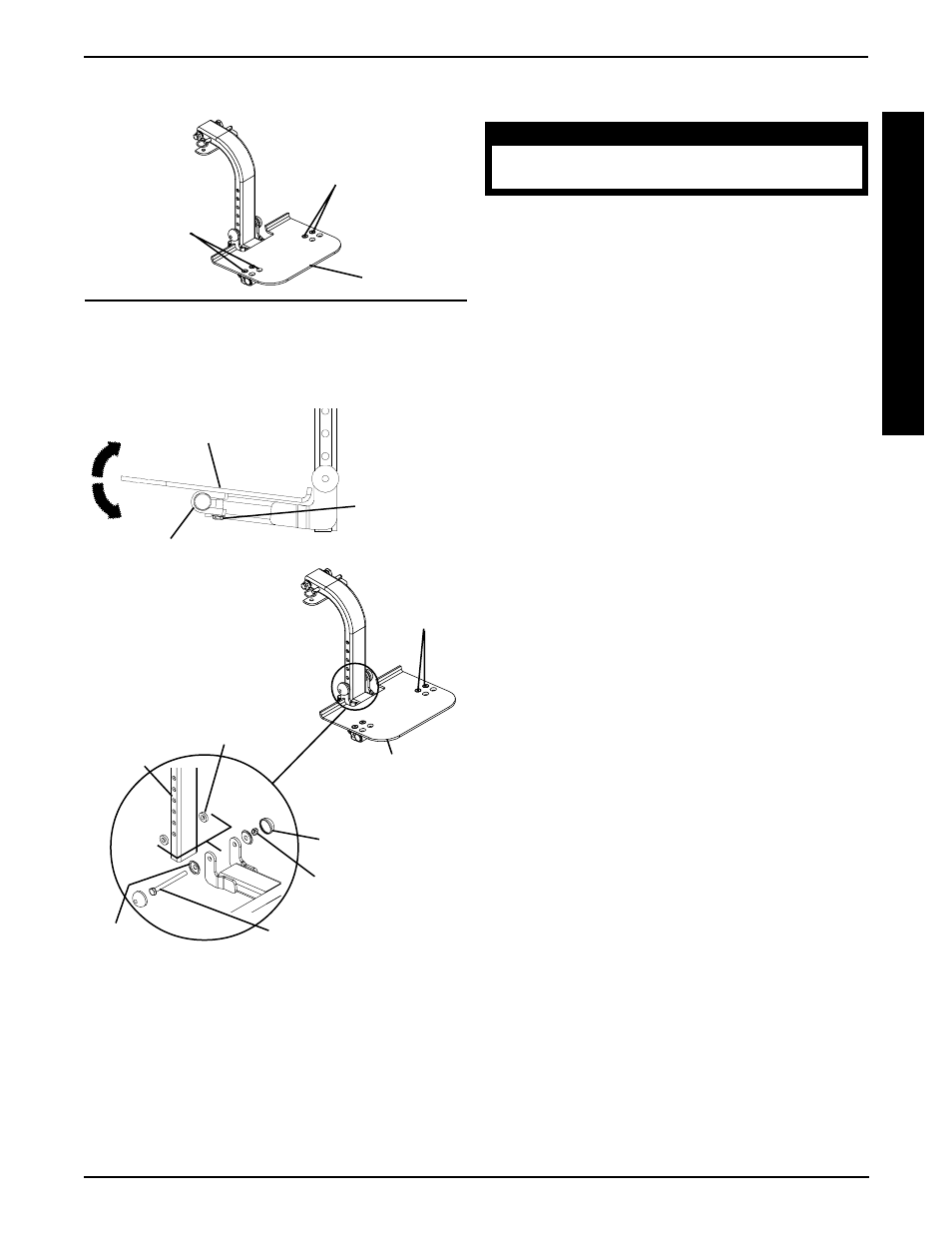 Footrest angle adjustments | Invacare ARROW MWD User Manual | Page 103 / 108