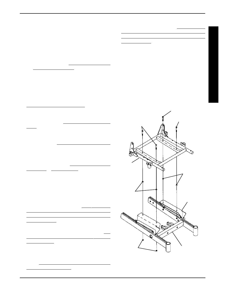 Replacing exact same size standard seat frame | Invacare ARROW MWD User Manual | Page 23 / 108