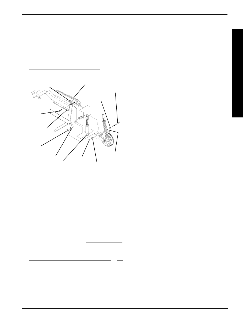 Shock spring replacement (figure 7) | Invacare ARROW MWD User Manual | Page 73 / 108