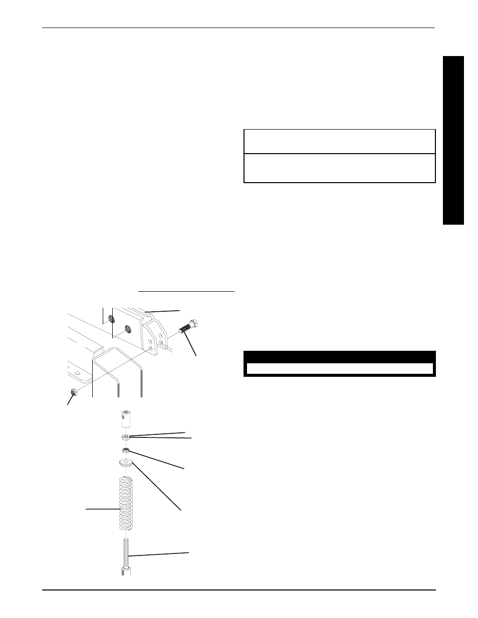 Replacing stabilizer cylinder spring (figure 9), Adjusting weight distribution (figure 10) | Invacare ARROW MWD User Manual | Page 75 / 108