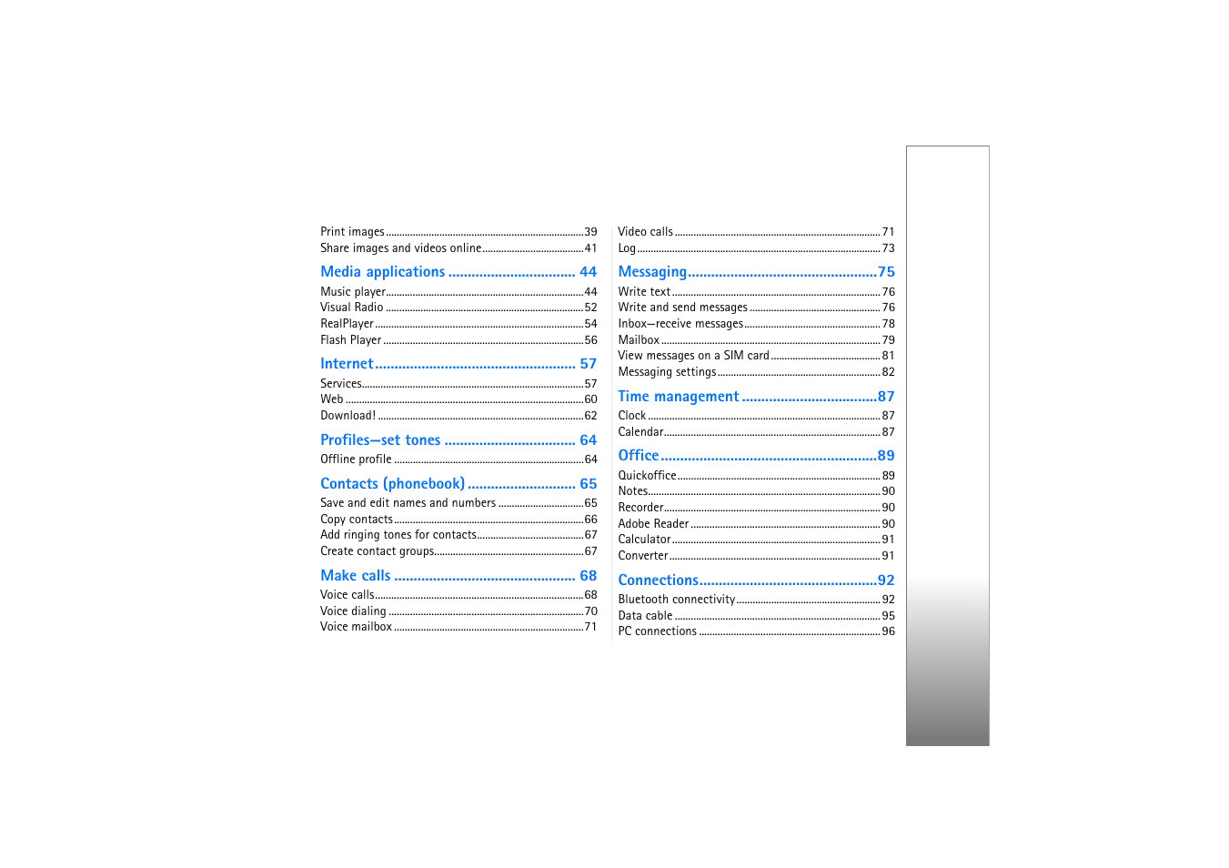 Nokia N77 User Manual | Page 5 / 133