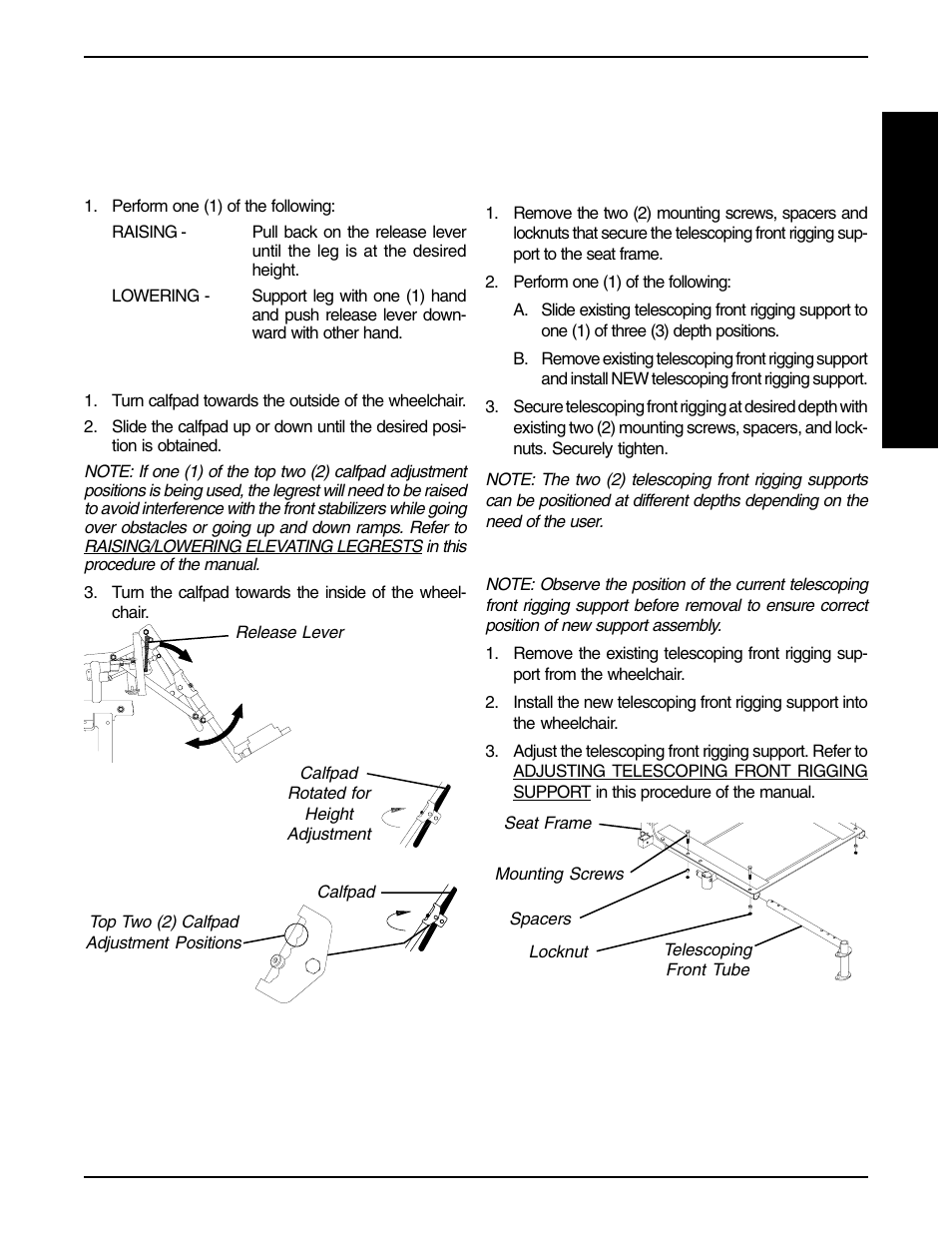 Invacare PRONTO R2-250 User Manual | Page 17 / 48