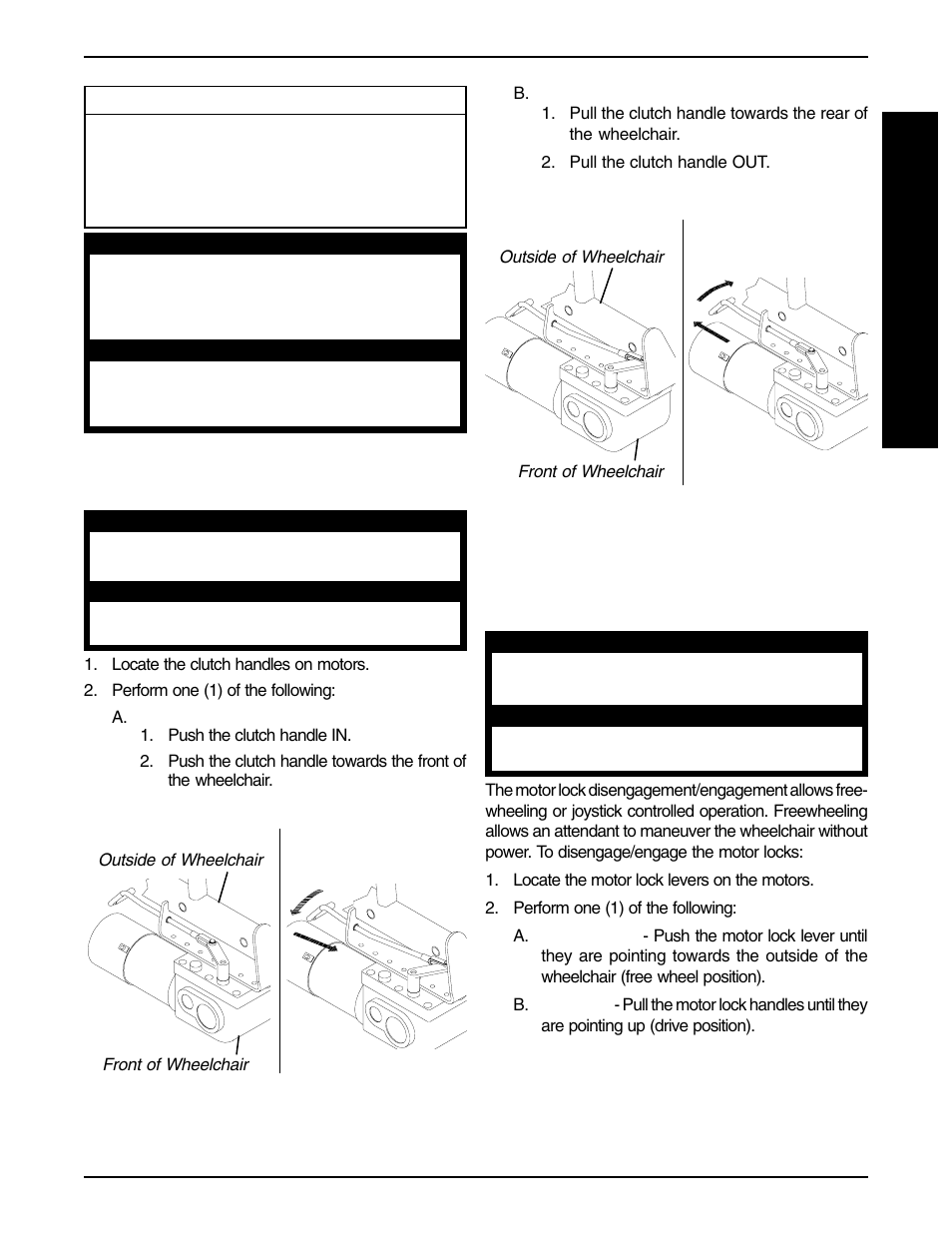 Invacare PRONTO R2-250 User Manual | Page 33 / 48
