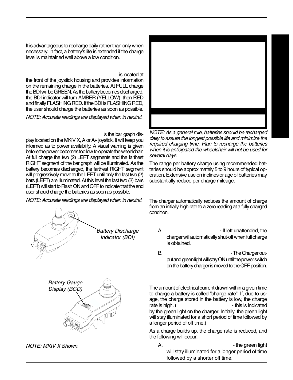 Charging batteries (figure 8), When to charge batteries (figure 7) | Invacare PRONTO R2-250 User Manual | Page 43 / 48