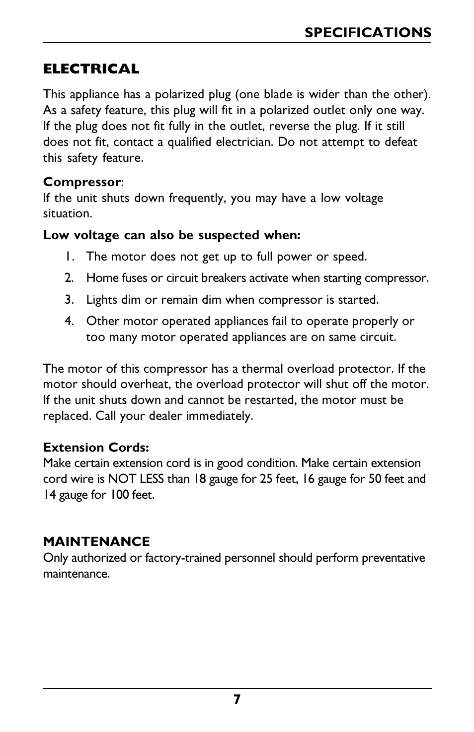 Invacare Envoy User Manual | Page 7 / 44