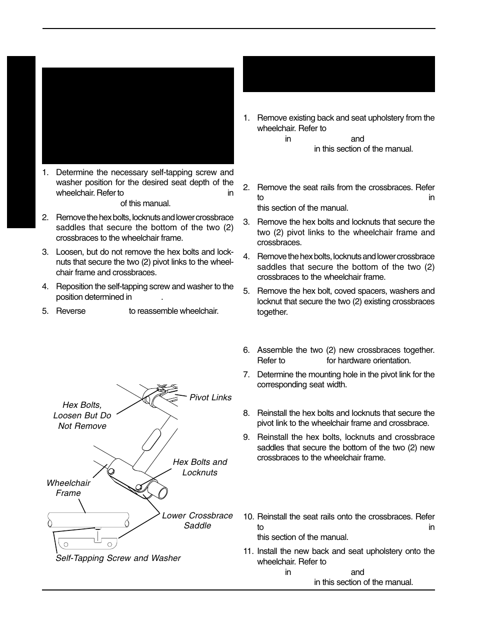 S e a t | Invacare Allegro 1061057 User Manual | Page 38 / 72