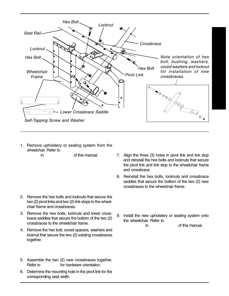 S e a t | Invacare Allegro 1061057 User Manual | Page 39 / 72