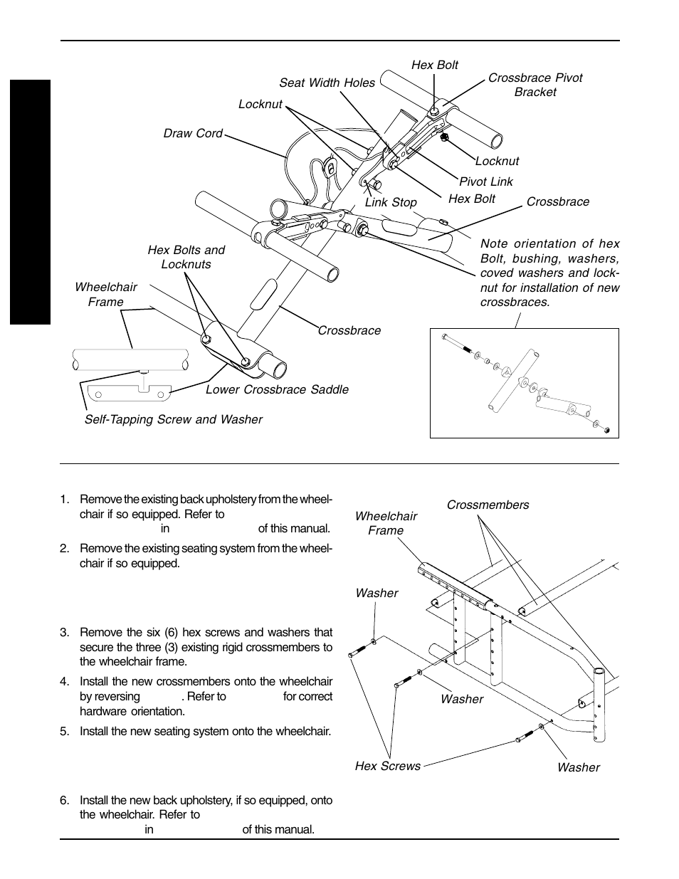 S e a t | Invacare Allegro 1061057 User Manual | Page 40 / 72
