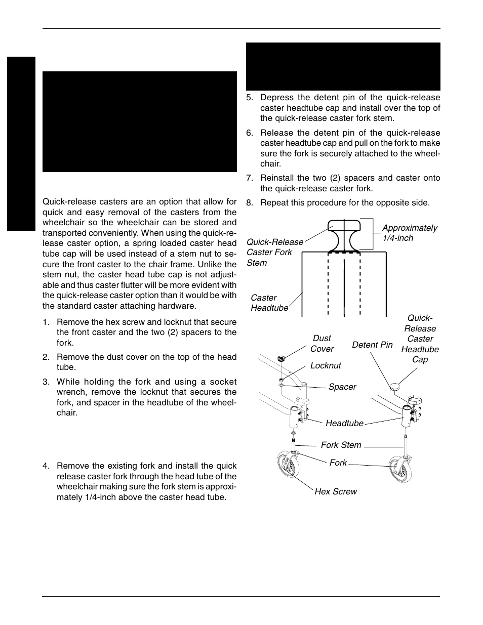 Invacare Allegro 1061057 User Manual | Page 44 / 72