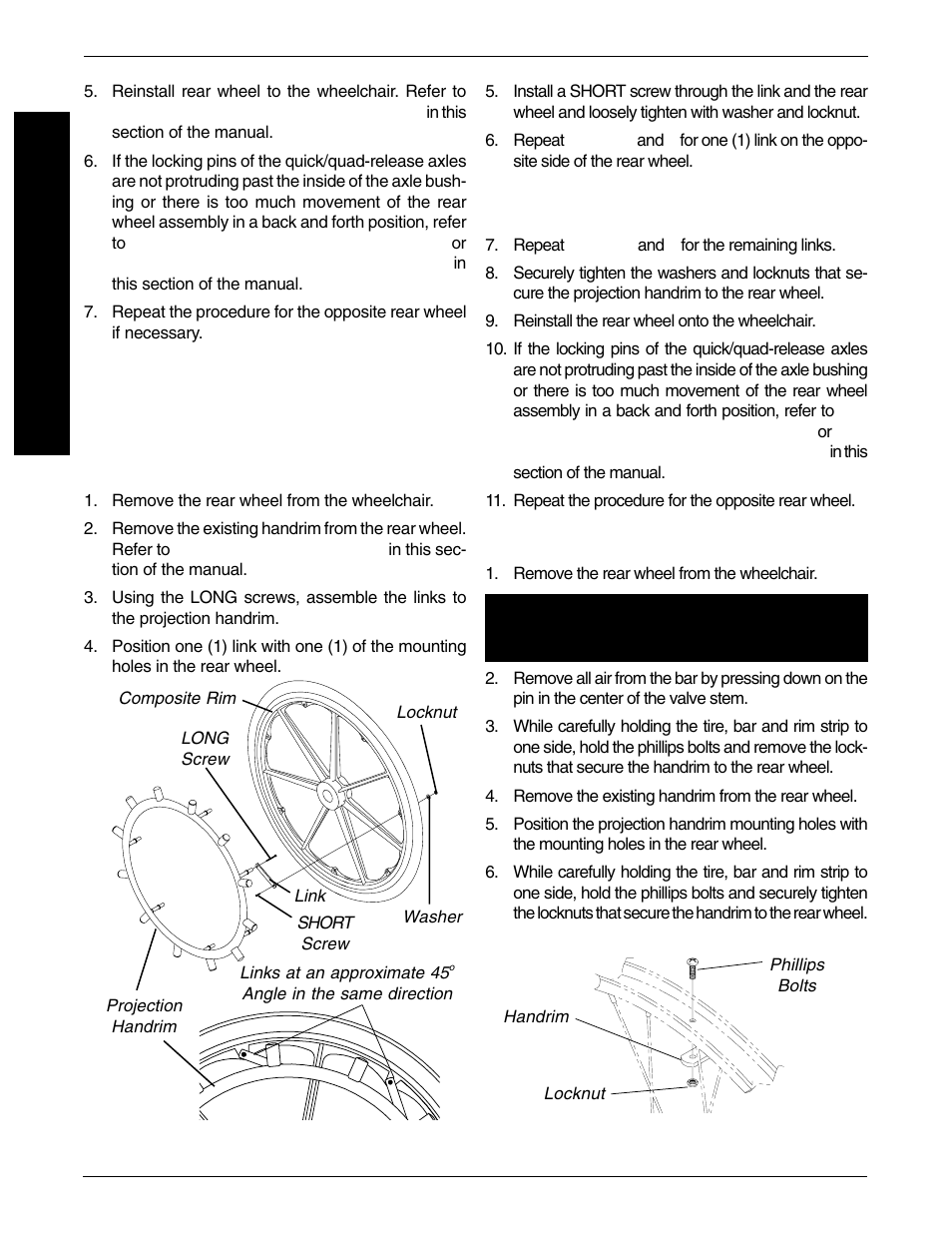 Invacare Allegro 1061057 User Manual | Page 48 / 72