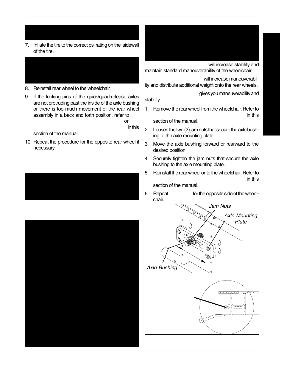 Invacare Allegro 1061057 User Manual | Page 49 / 72