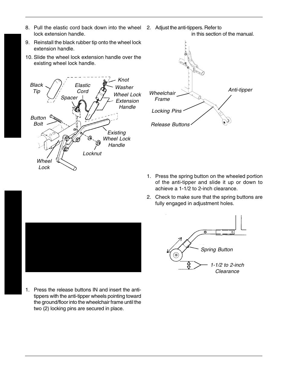 Invacare Allegro 1061057 User Manual | Page 52 / 72