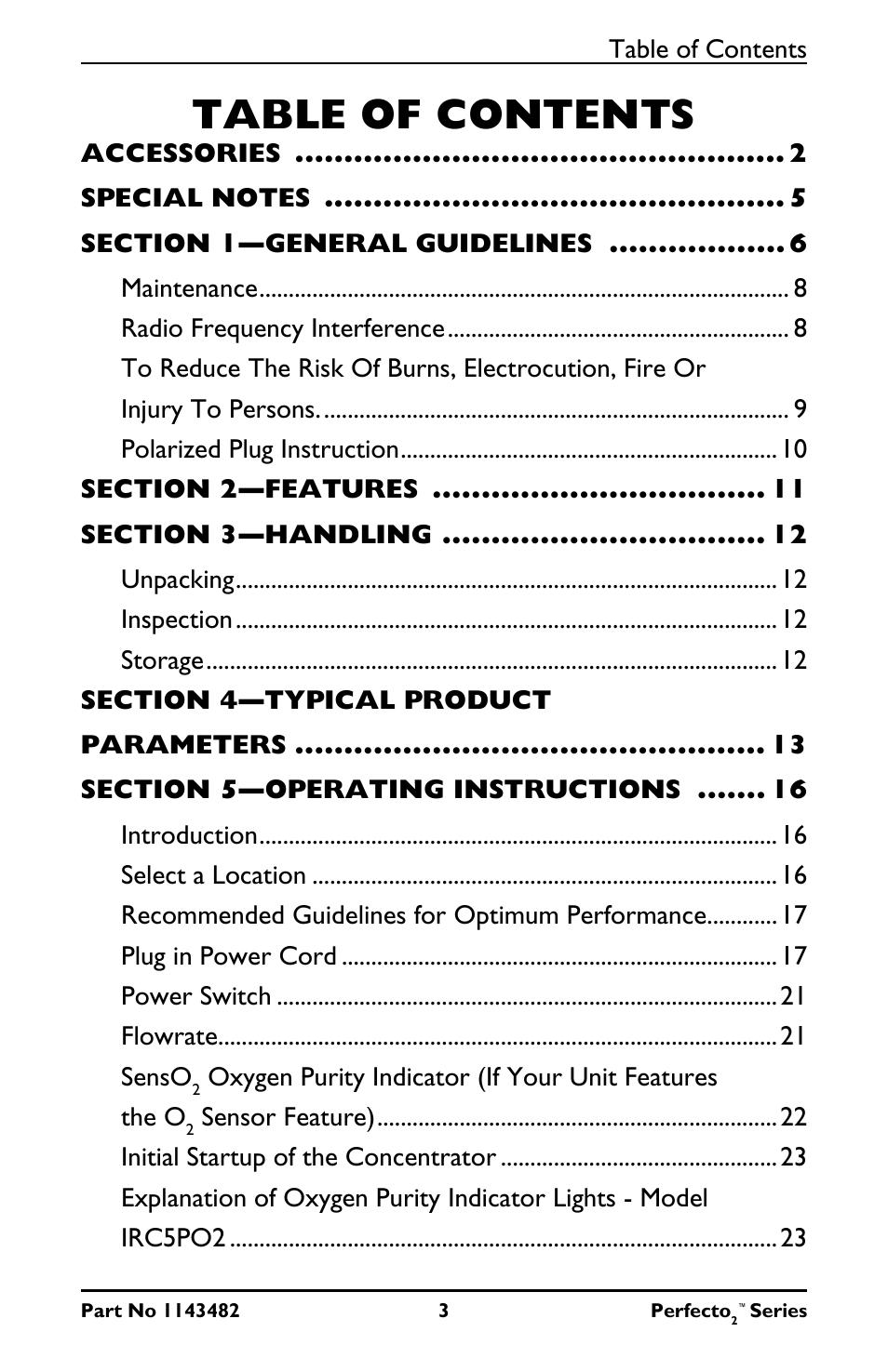 Invacare IRC5P User Manual | Page 3 / 32