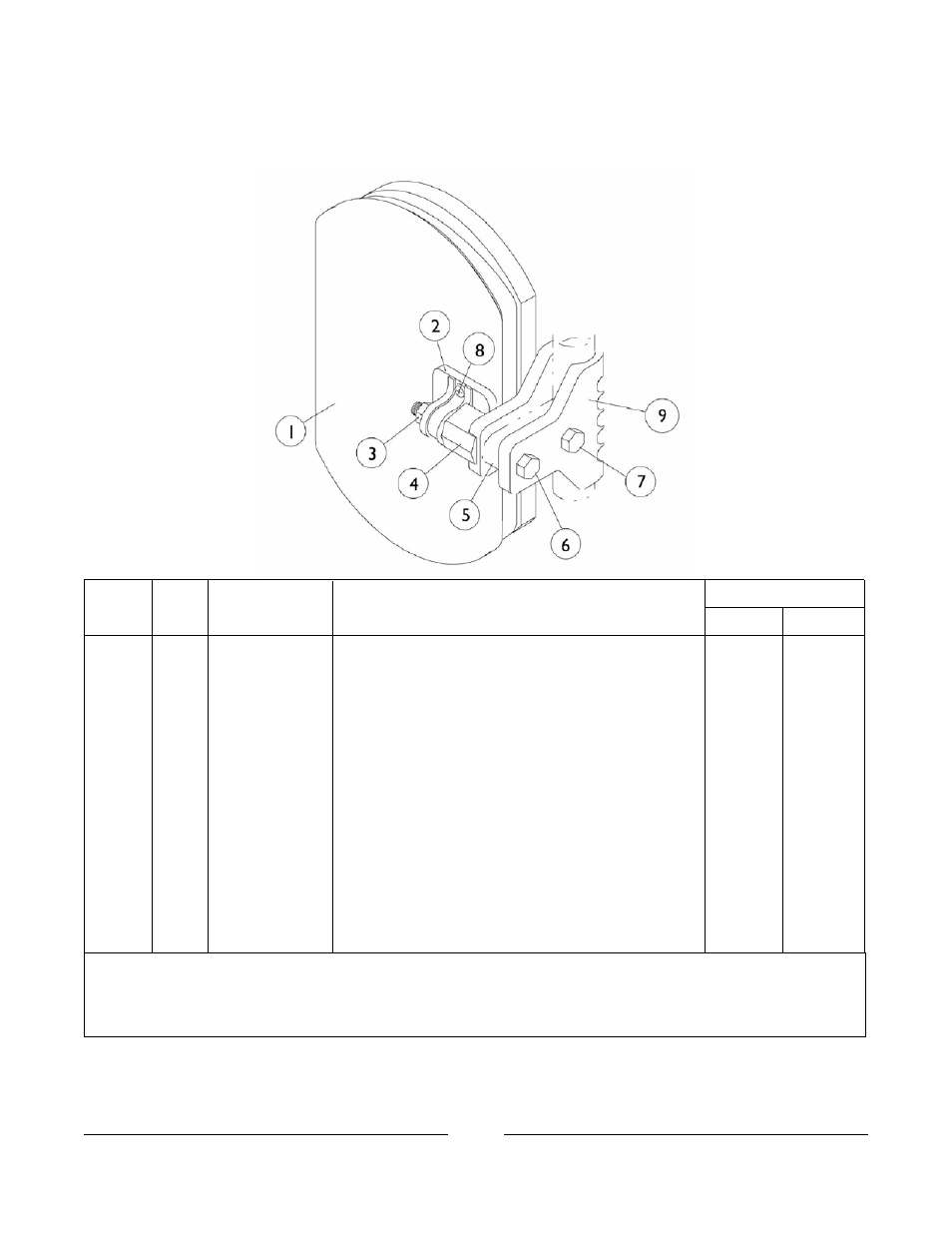 Calf pads and attaching hardware | Invacare Xterra GT User Manual | Page 56 / 119