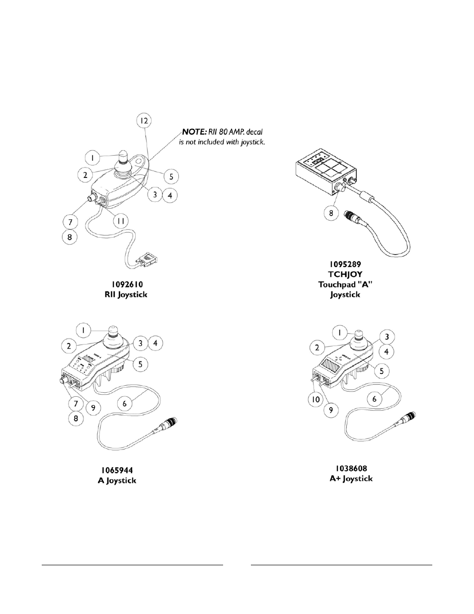 Mkiv joysticks | Invacare Xterra GT User Manual | Page 85 / 119