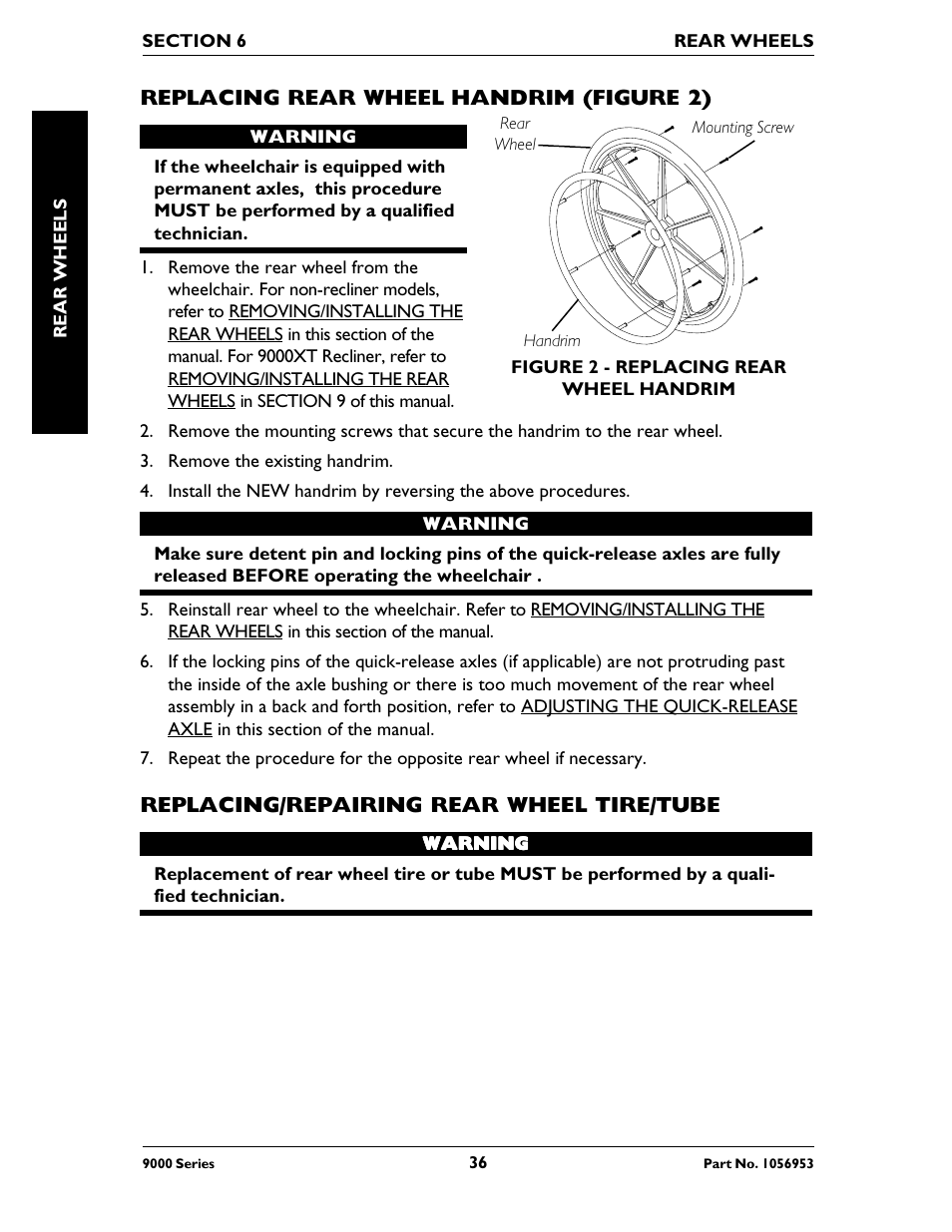 Invacare 9000 XT User Manual | Page 36 / 60