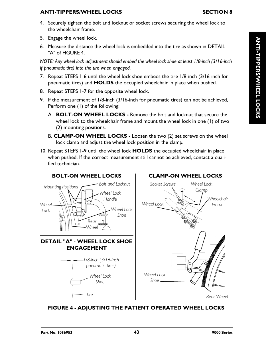Invacare 9000 XT User Manual | Page 43 / 60