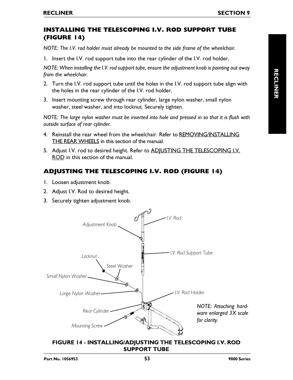 Invacare 9000 XT User Manual | Page 53 / 60