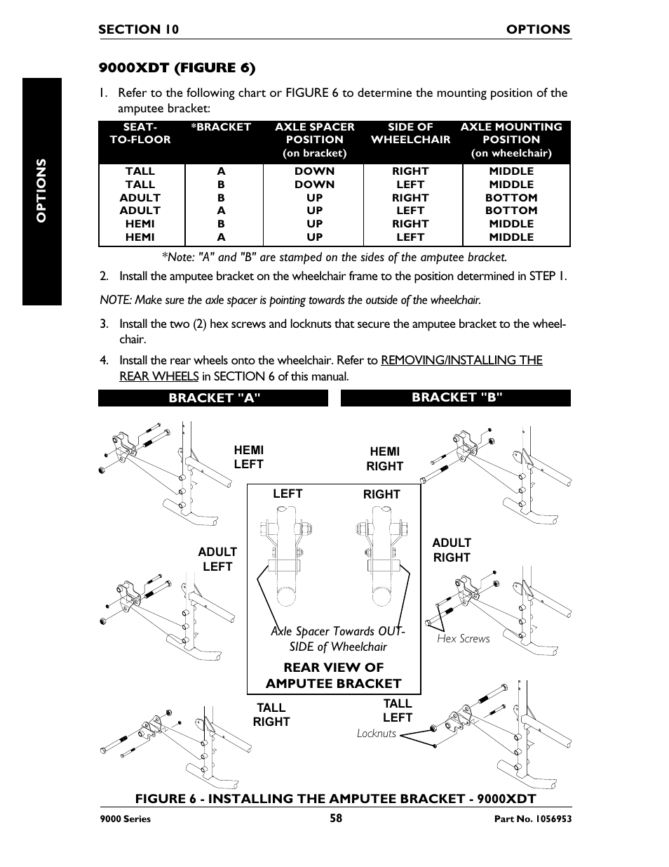 Invacare 9000 XT User Manual | Page 58 / 60