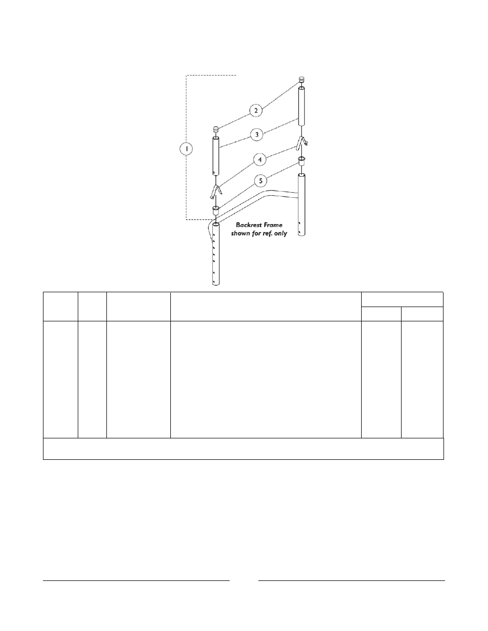 Back canes w/o push handles | Invacare A4 User Manual | Page 28 / 80