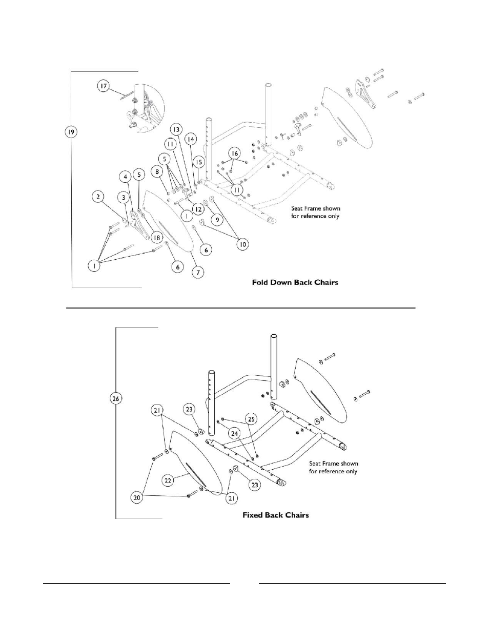 Non-removable fold down side guards | Invacare A4 User Manual | Page 46 / 80