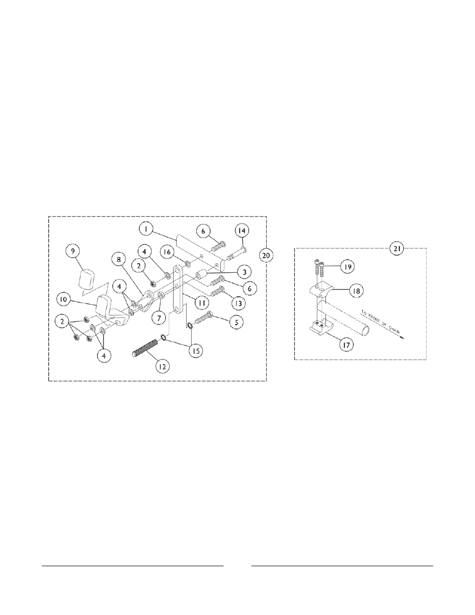 High mount wheel locks | Invacare A4 User Manual | Page 70 / 80