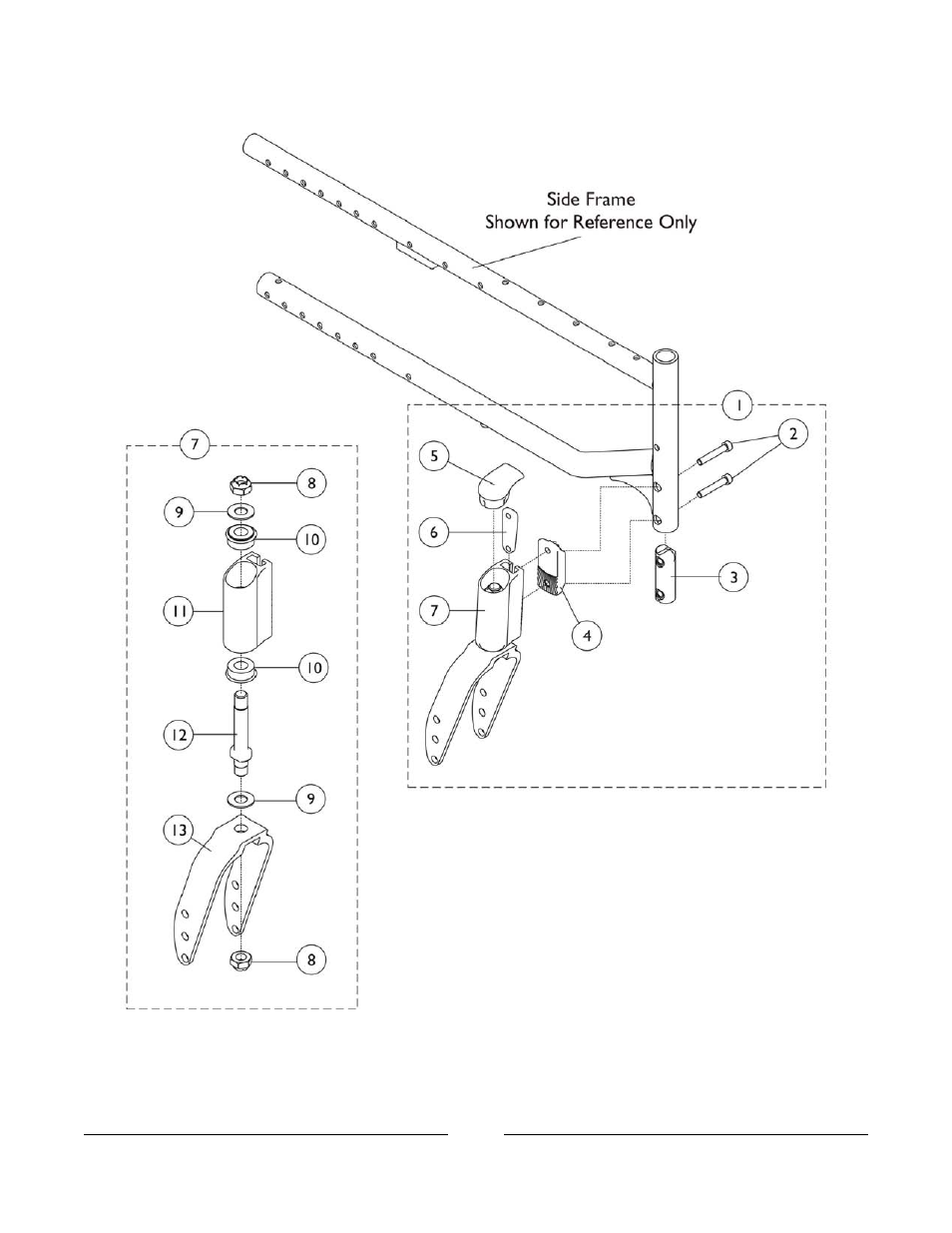 Forks and headtube hardware | Invacare AX3 User Manual | Page 26 / 56