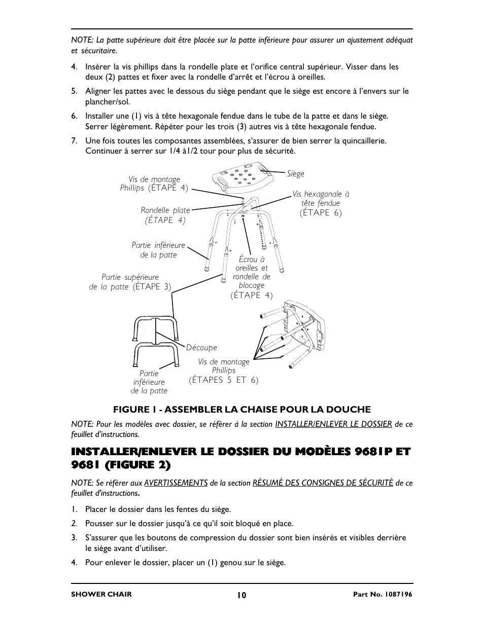 Invacare 9680P User Manual | Page 10 / 12