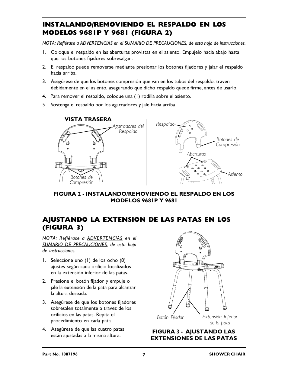 Invacare 9680P User Manual | Page 7 / 12