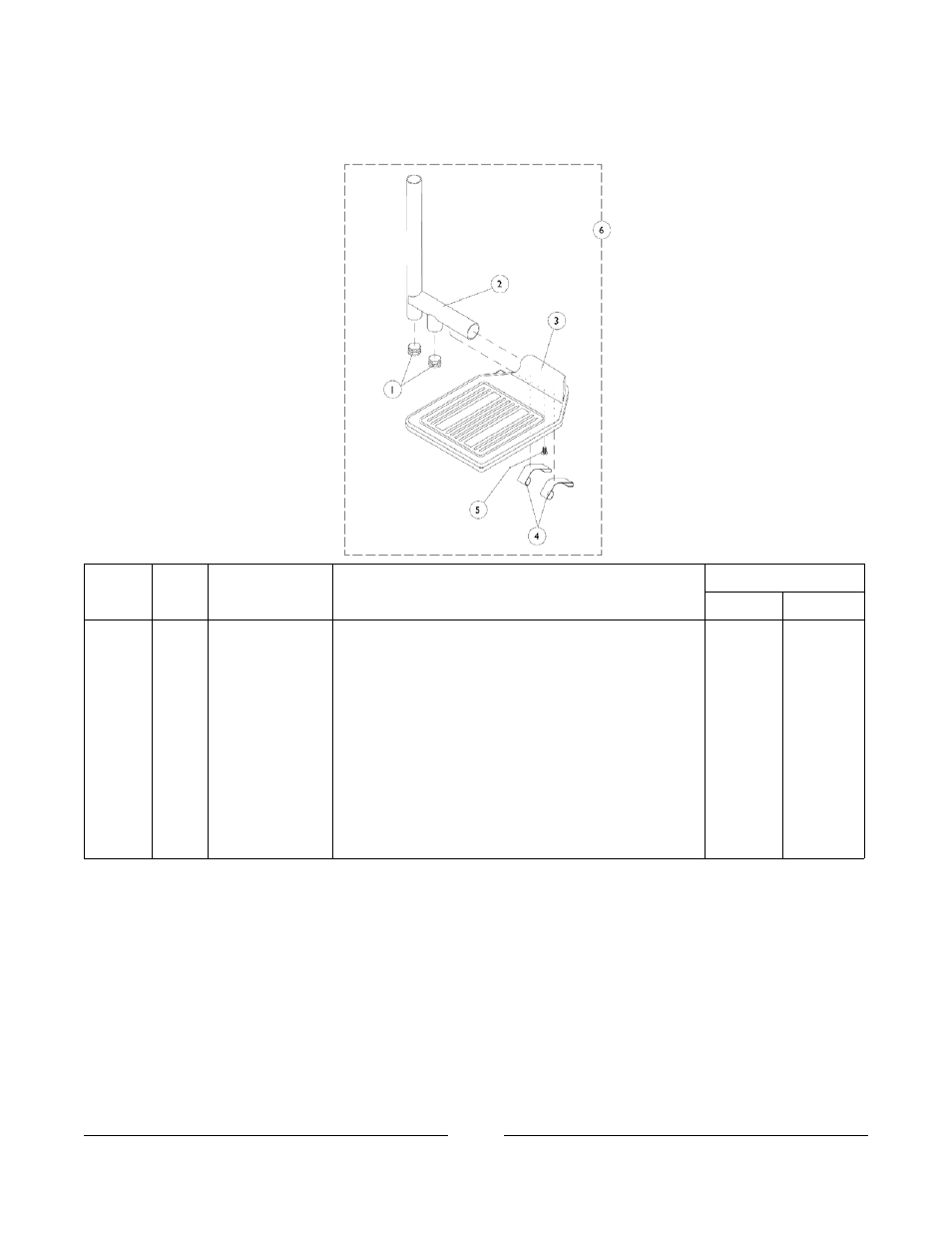 Deluxe aluminum footplate, 1450 | Invacare Arrow User Manual | Page 114 / 240