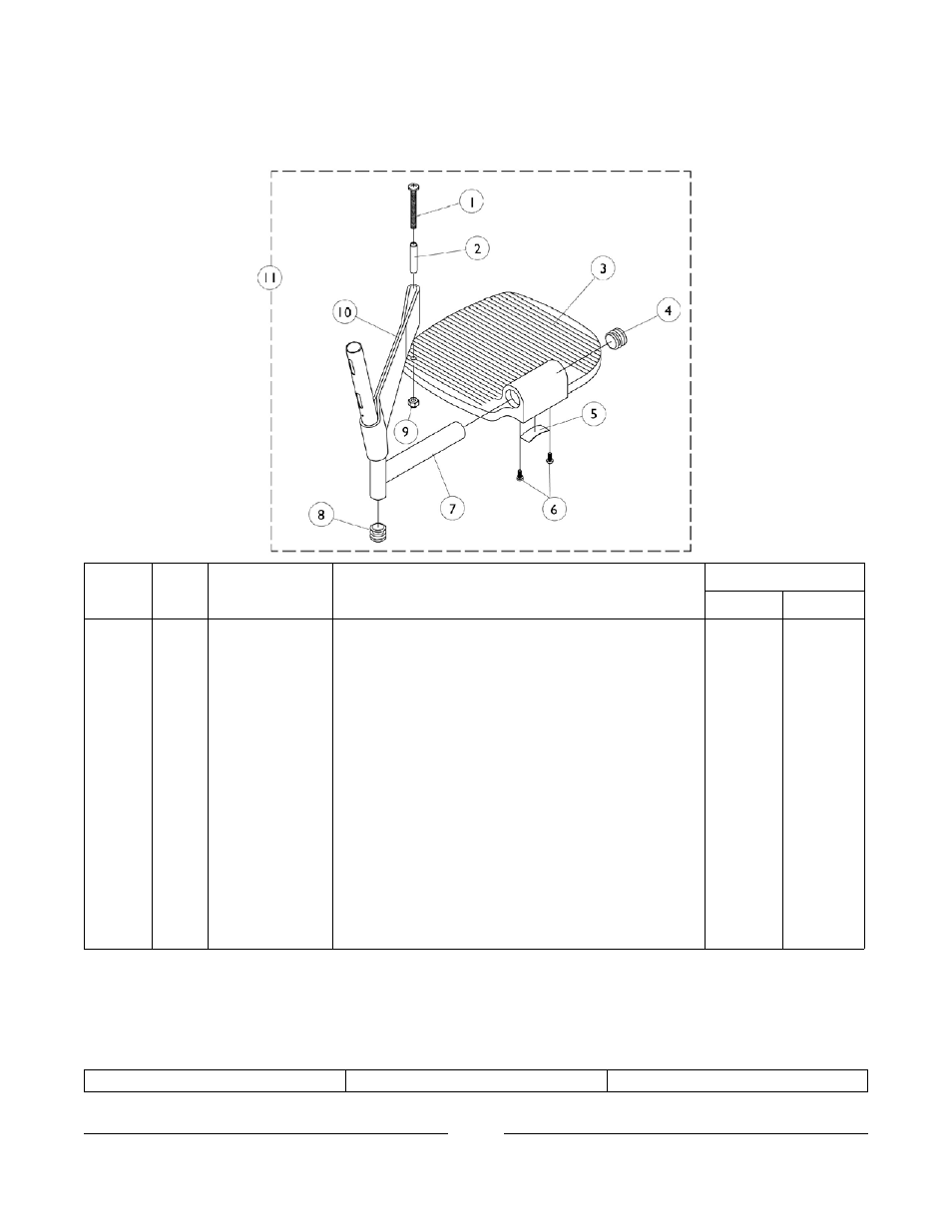 Extra large footplate, 1350 | Invacare Arrow User Manual | Page 115 / 240