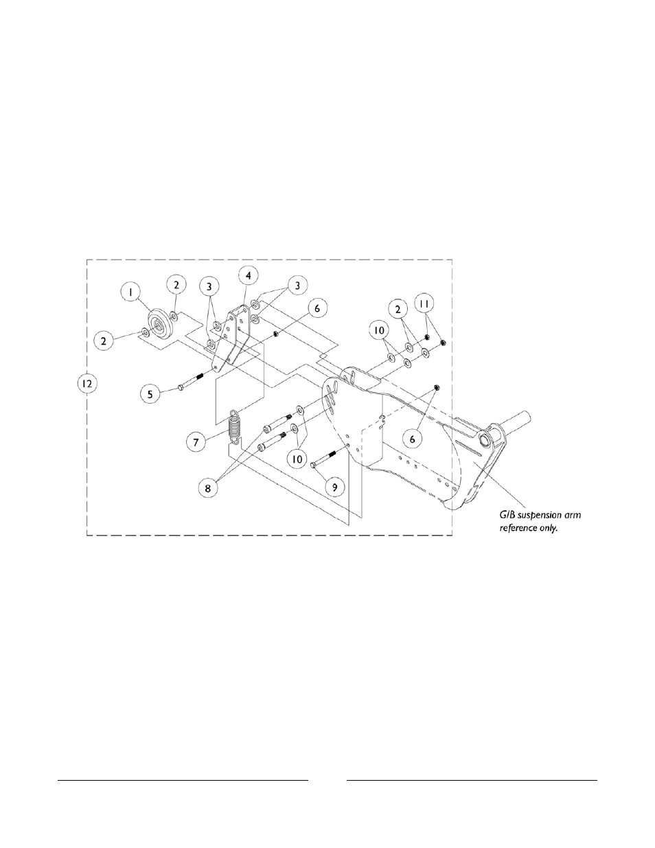 Anti-tip wheel assembly, Gearless/ brushless | Invacare Arrow User Manual | Page 139 / 240
