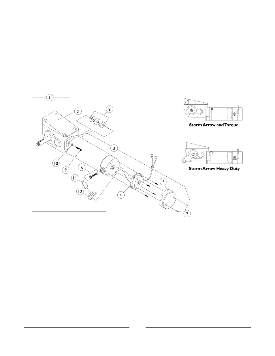 Pole motor and gearboxes | Invacare Arrow User Manual | Page 154 / 240